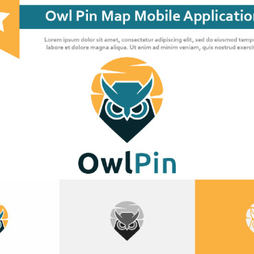 Bird Pin Logo Templates 213445