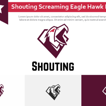 Screaming Eagle Logo Templates 213447