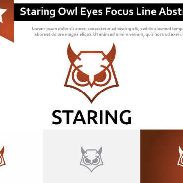 Owl Eyes Logo Templates 213465