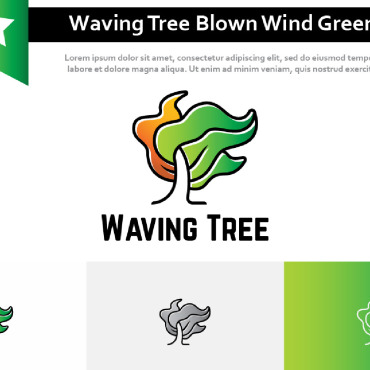 Tree Blown Logo Templates 213480