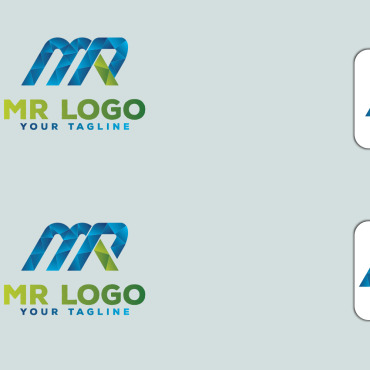 Mr Initial Logo Templates 213491