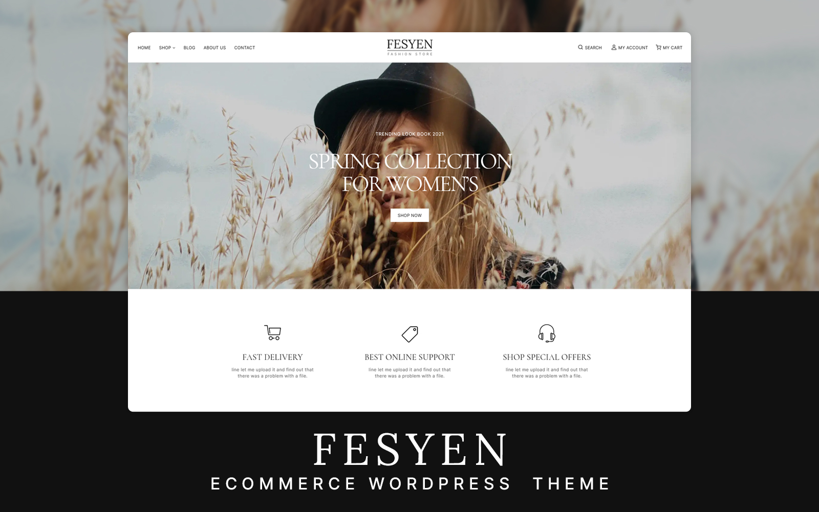 Fesyen - Fashion and Accessories Elementor WooCommerce Theme