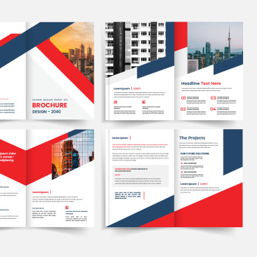 Bifold Magazine Corporate Identity 213552