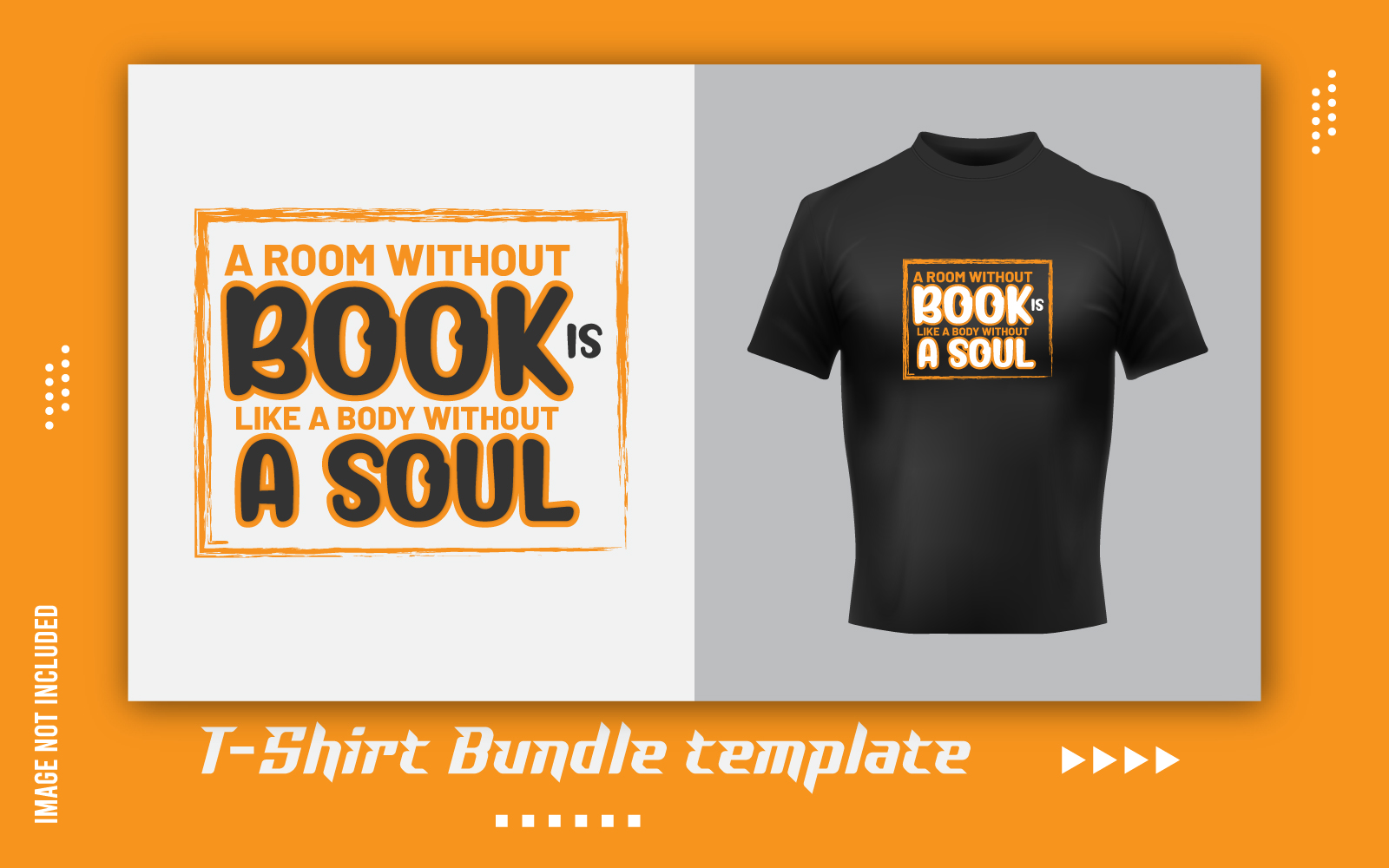 Book Quotes T-Shirt Sticker Design