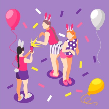 Cute Celebration Illustrations Templates 213829