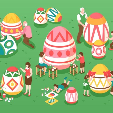 Day Easter Illustrations Templates 213993