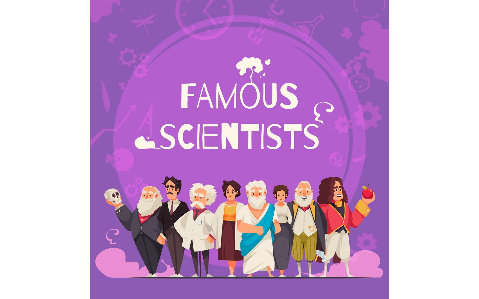 Famous Scientists Illustration 201112624 Vector Illustration Concept