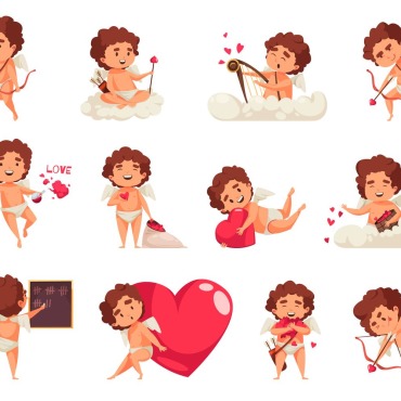 Character Love Illustrations Templates 214040