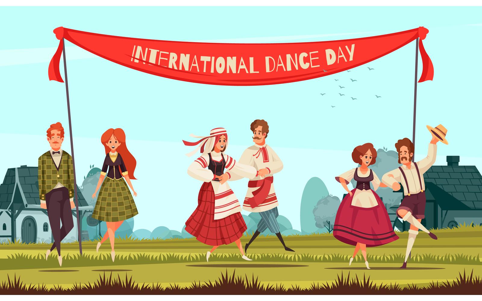 International Dance 201212618 Vector Illustration Concept