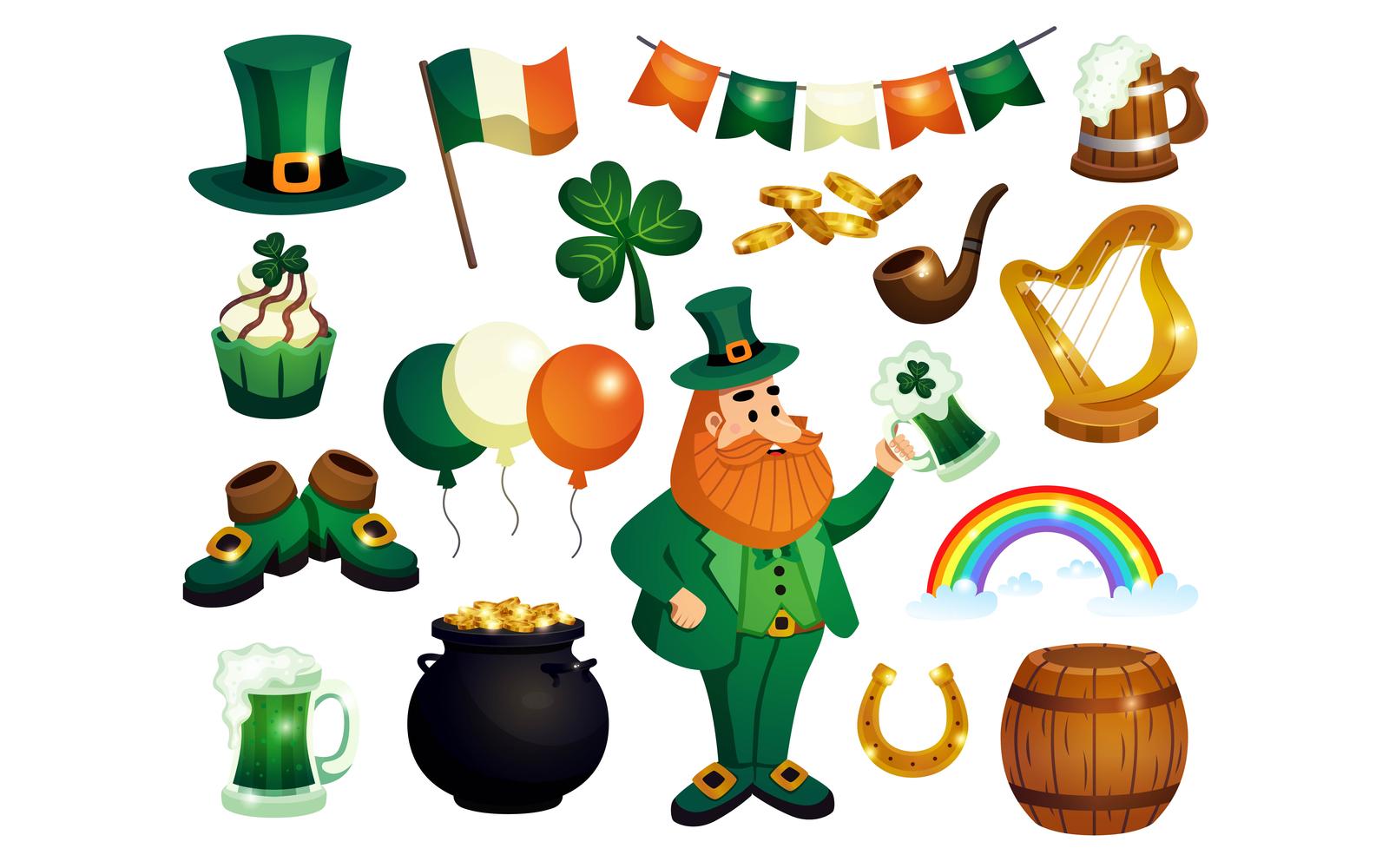 Saint Patricks Day Set 201200311 Vector Illustration Concept