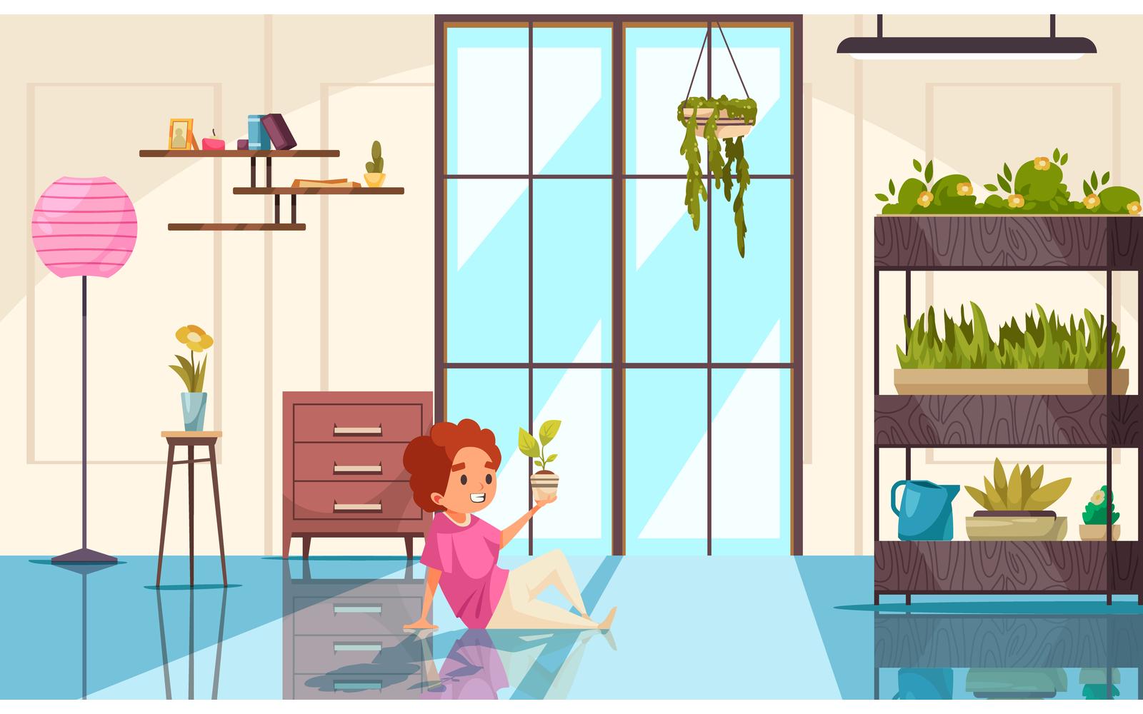 Home Plants 201212646 Vector Illustration Concept