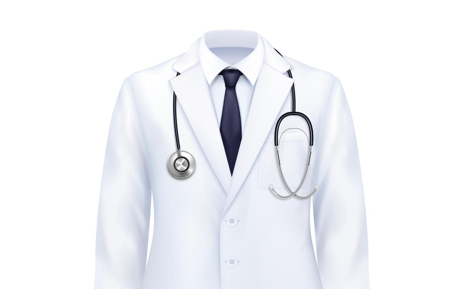 Doctor Uniform Realistic 201221105 Vector Illustration Concept