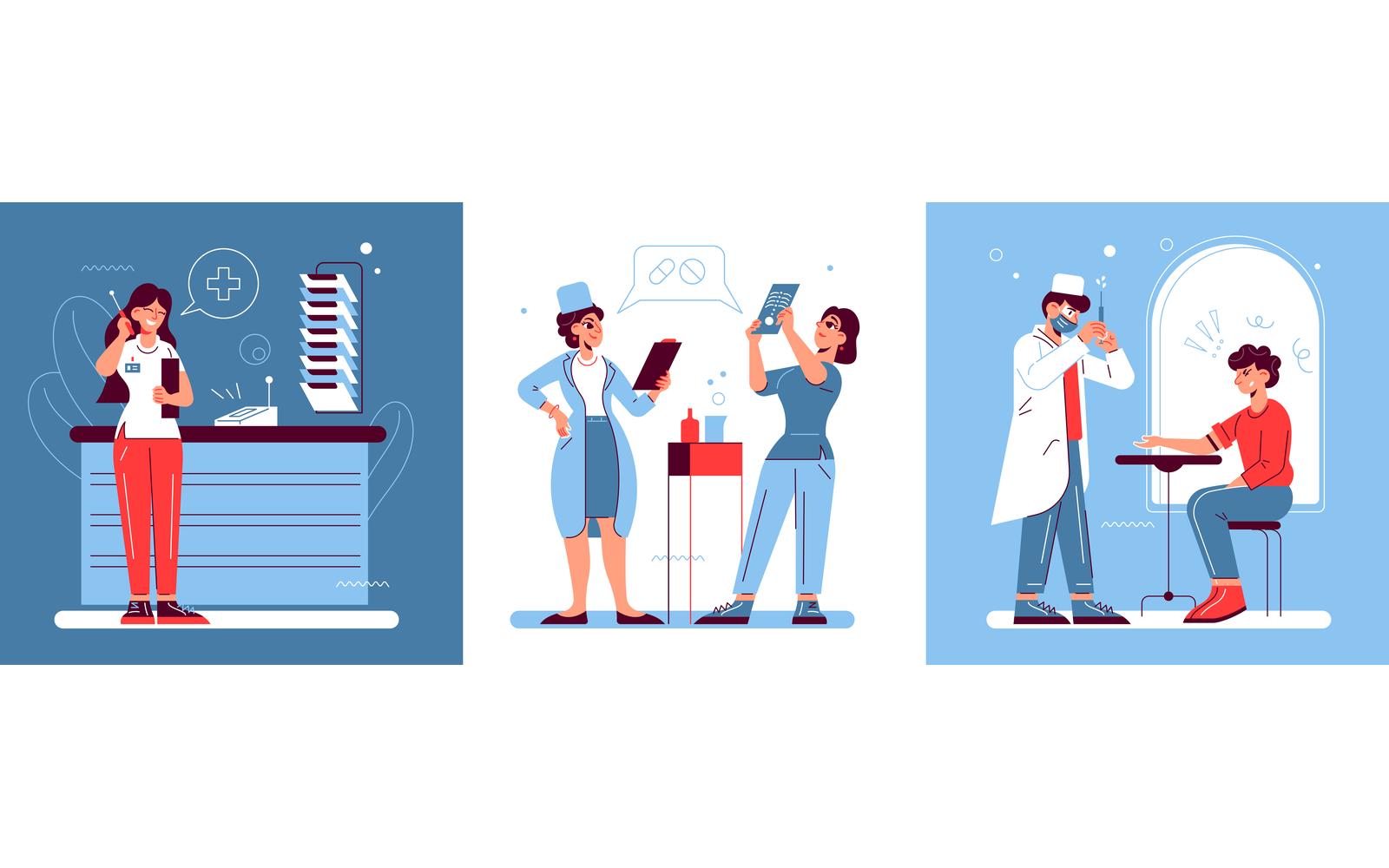 Hospital Medicine Design Concept 201151821 Vector Illustration Concept