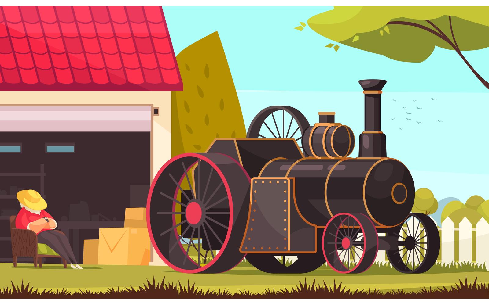 Vintage Transport 201112650 Vector Illustration Concept