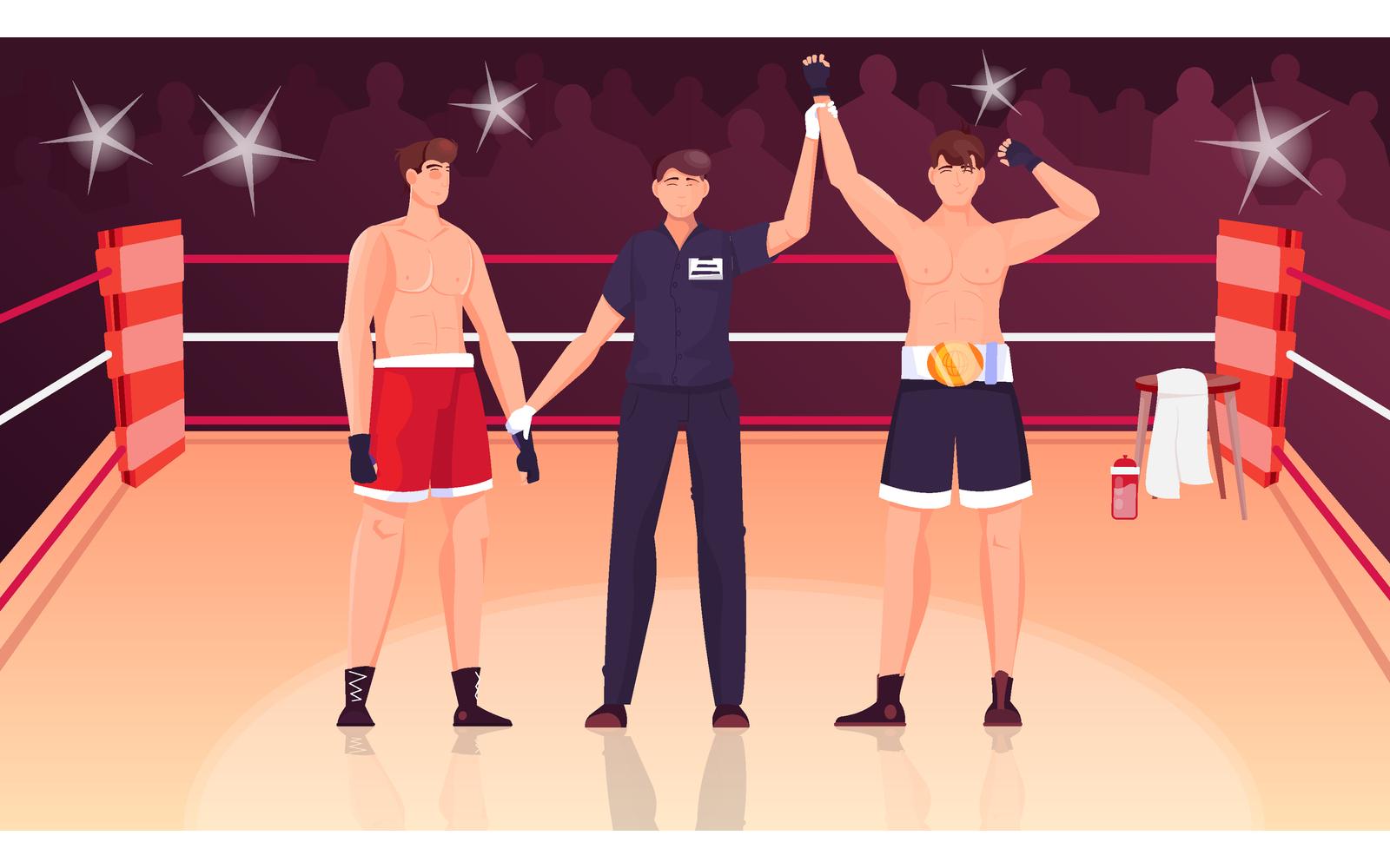 Winner Judge Flat 201051104 Vector Illustration Concept