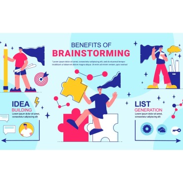 Brainstorm Brain Illustrations Templates 214782