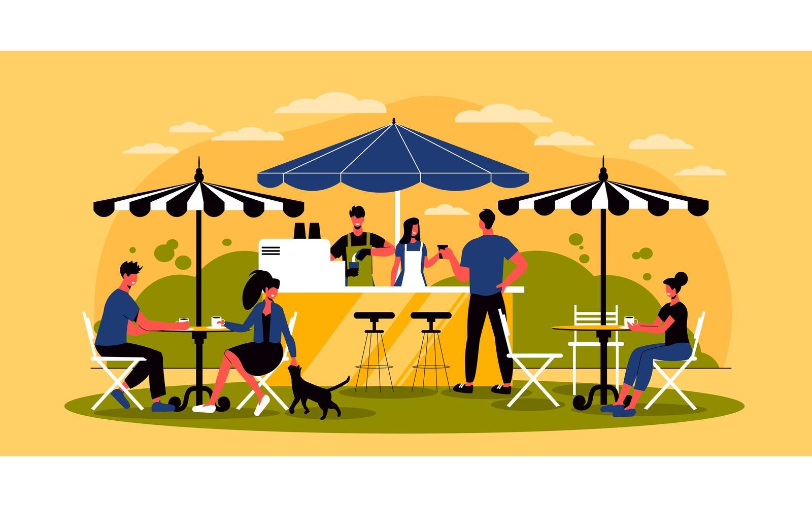 Coffeeshop Illustration 201060511 Vector Illustration Concept