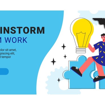 Brainstorm Brain Illustrations Templates 214824