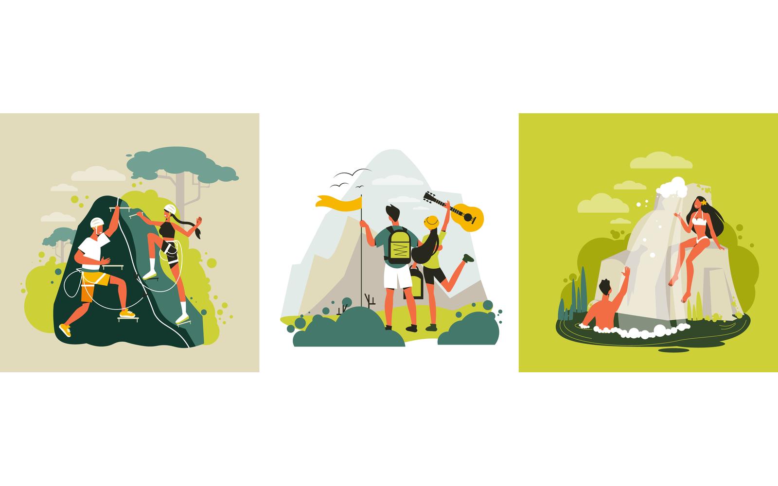 Hiking Design Concept 200960526 Vector Illustration Concept