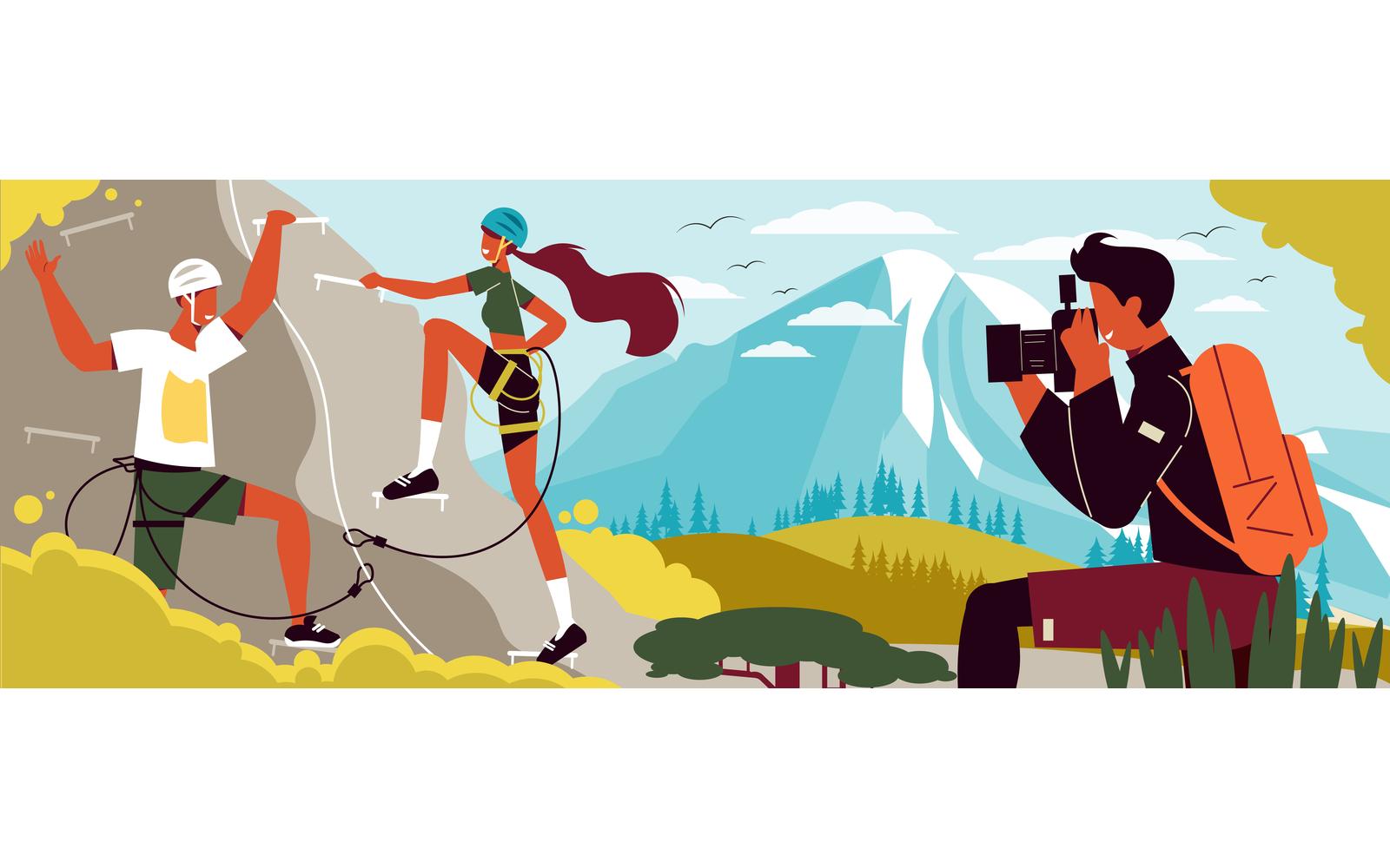 Hiking Illustration 200960524 Vector Illustration Concept