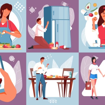 Person Healthy Illustrations Templates 215263
