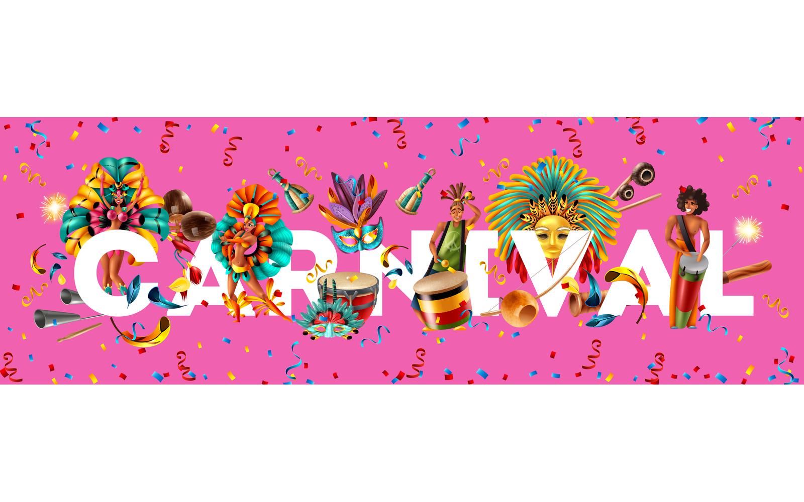 Brasil Carnival Frame 200600703 Vector Illustration Concept