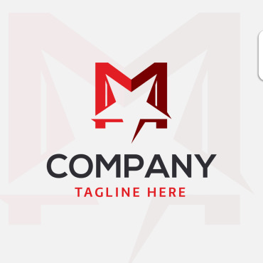 M Logo Logo Templates 215474