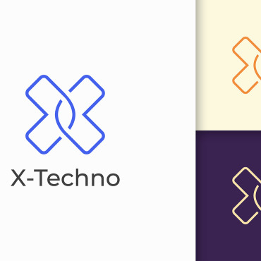  X Logo Templates 215539