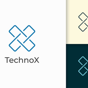  X Logo Templates 215540