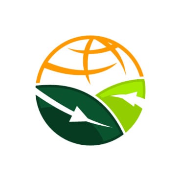 Agriculture Arrow Logo Templates 215761