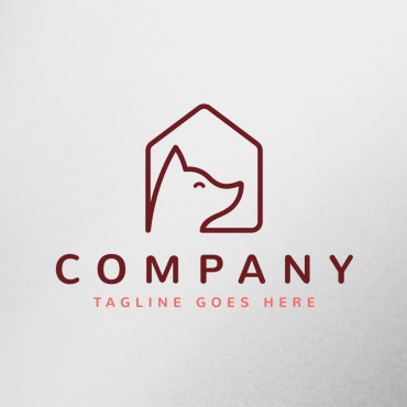 Estaterealtysecuritytechtemplatevetveterinarywildwildlifewolf  Logo Templates 215765