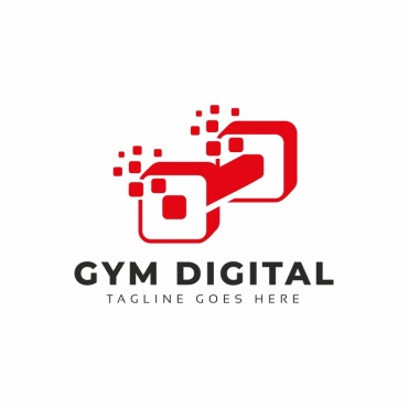 <a class=ContentLinkGreen href=>Logo Templates</a></font> digital fitness 215784