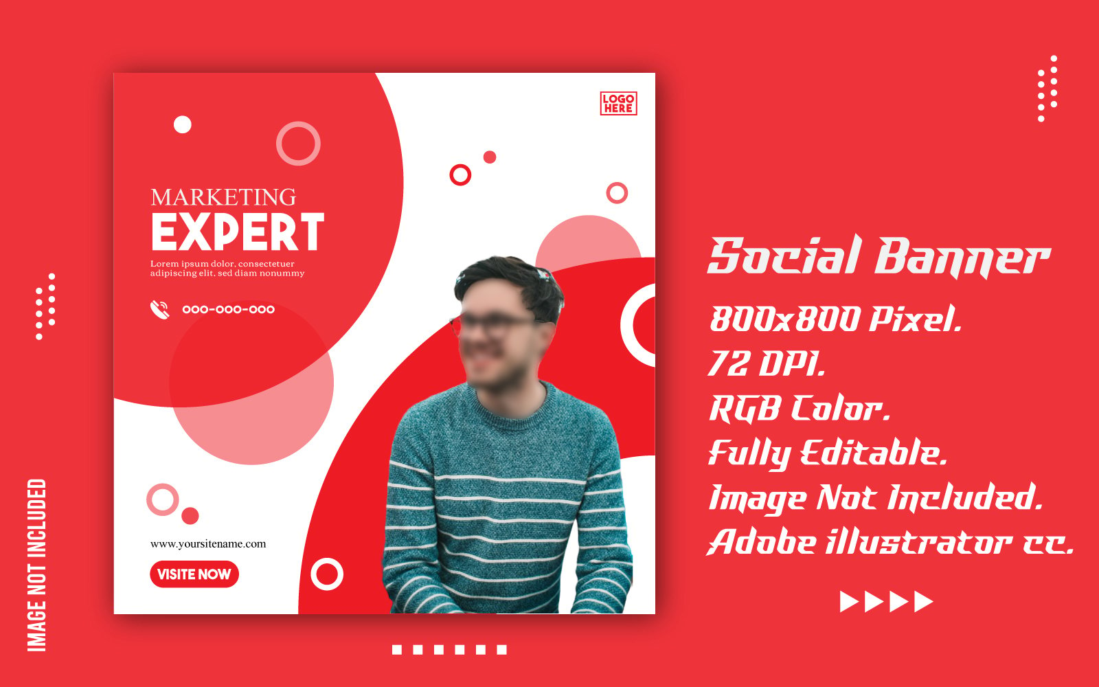 Social Media Marketing Ads Promotional Banner Design