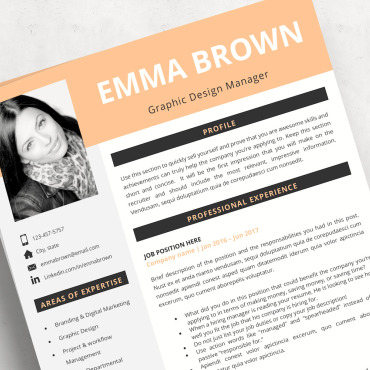 With Picture Resume Templates 216038