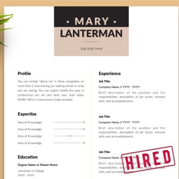 Format Cv Resume Templates 216058