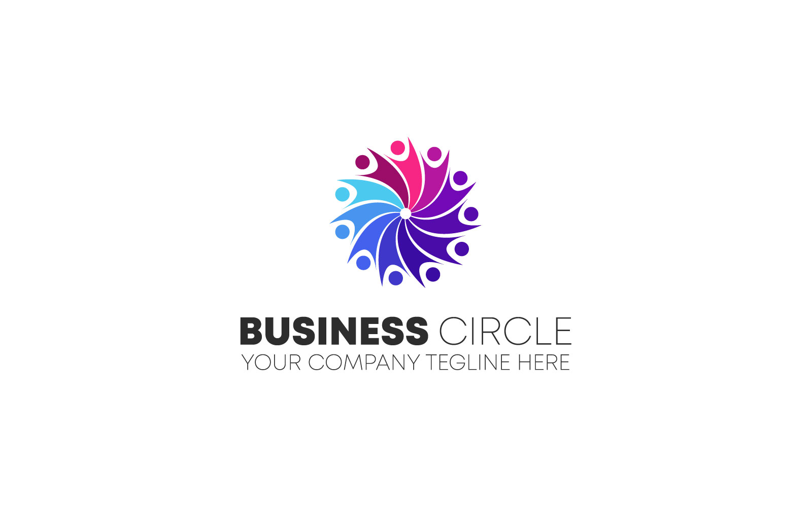 Business Circle Logo Design Template