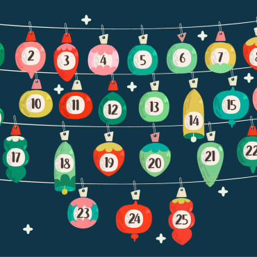 Calendar Christmas Illustrations Templates 216256
