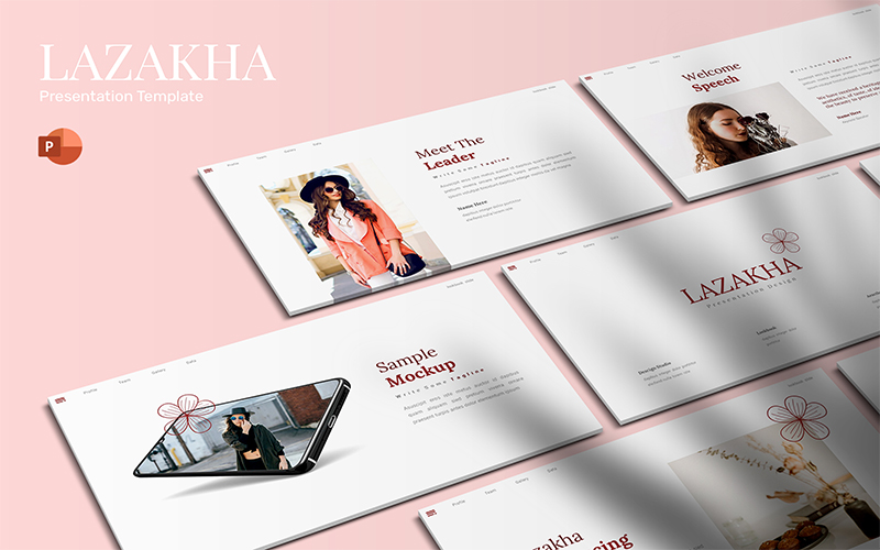 Lazakha - Business Powerpoint Template