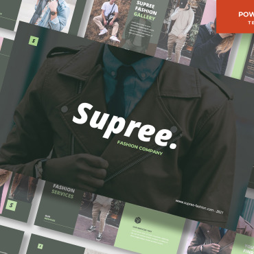 Apparel Store PowerPoint Templates 216333