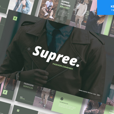 Apparel Store Keynote Templates 216366