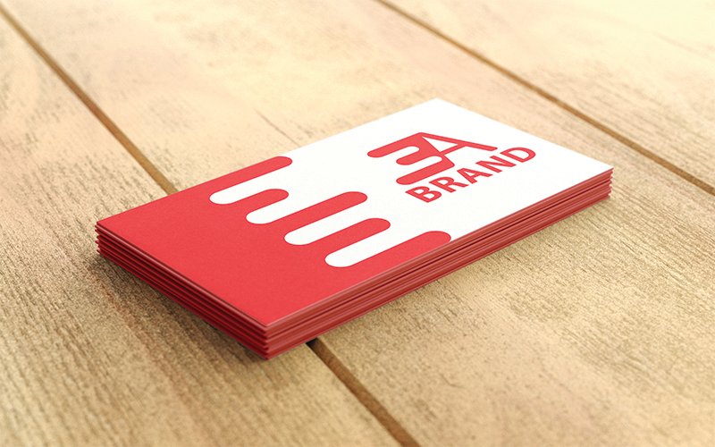 Red Creative Business Card - Business Card