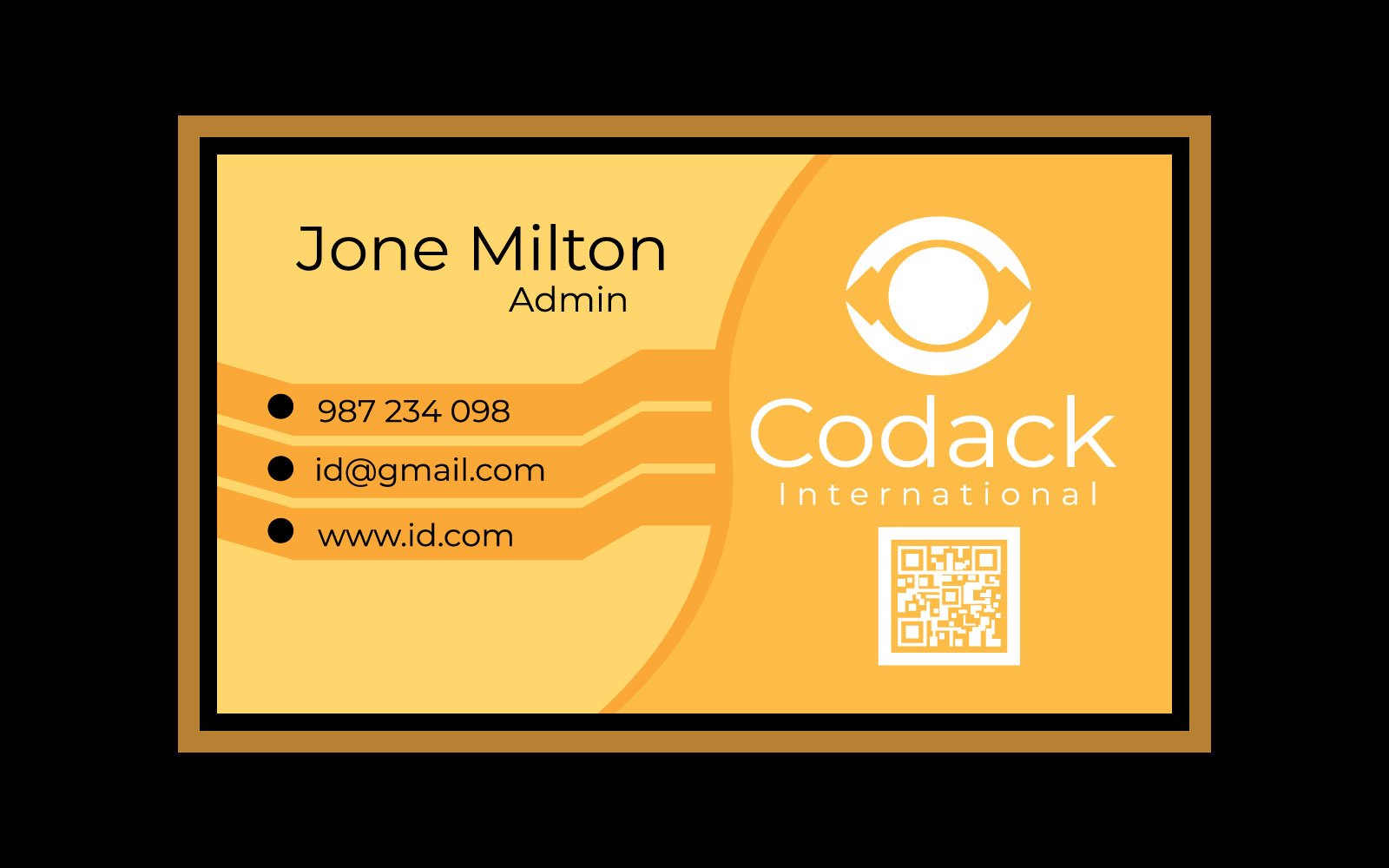 Popular Business card Template