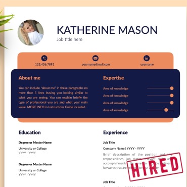 Cv With Resume Templates 216559