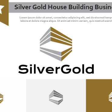 Gold House Logo Templates 216710
