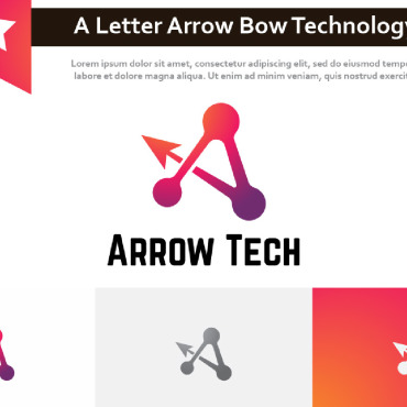 Arrow Technology Logo Templates 216789