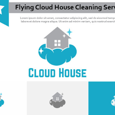 Cloud House Logo Templates 216799