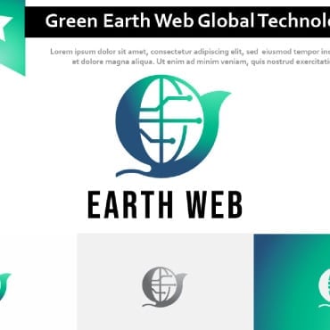 Earth Web Logo Templates 216813