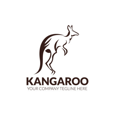 Kangaroo Animal Logo Templates 216850