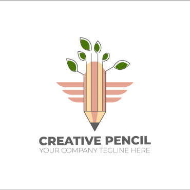 Pencil Graphic Logo Templates 216854
