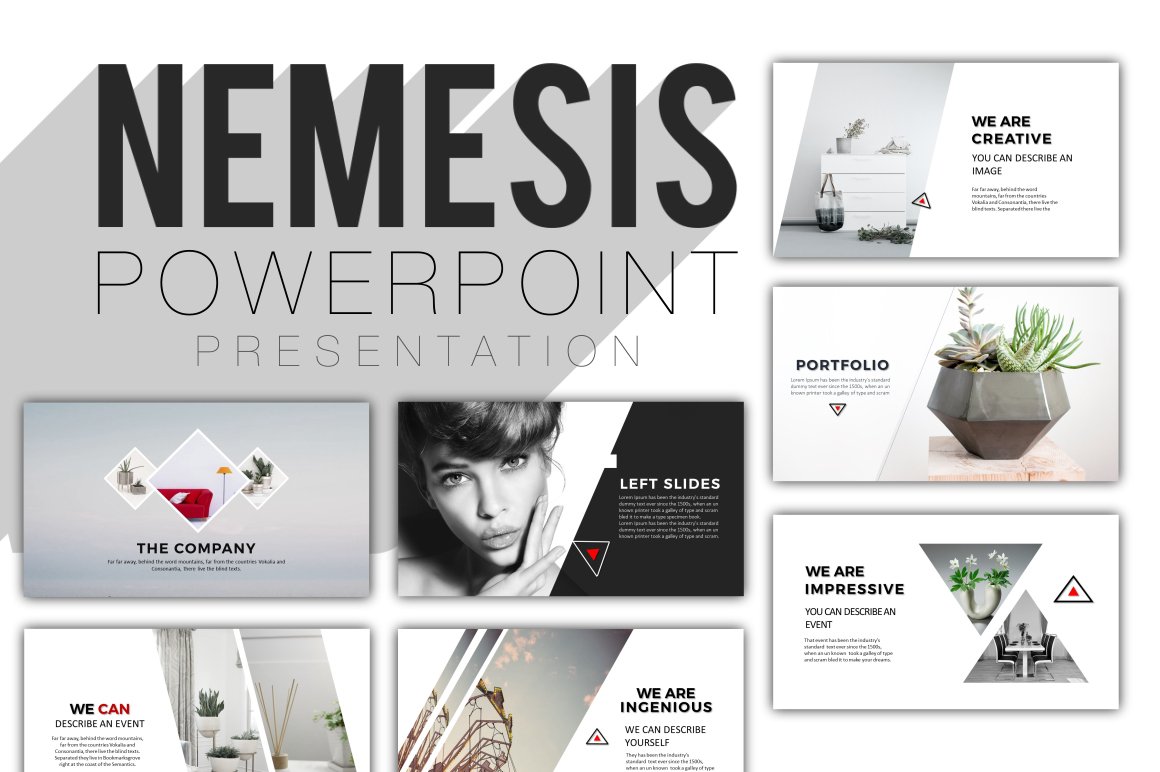 NEMESIS Powerpoint Presentation Template 2021 Edition